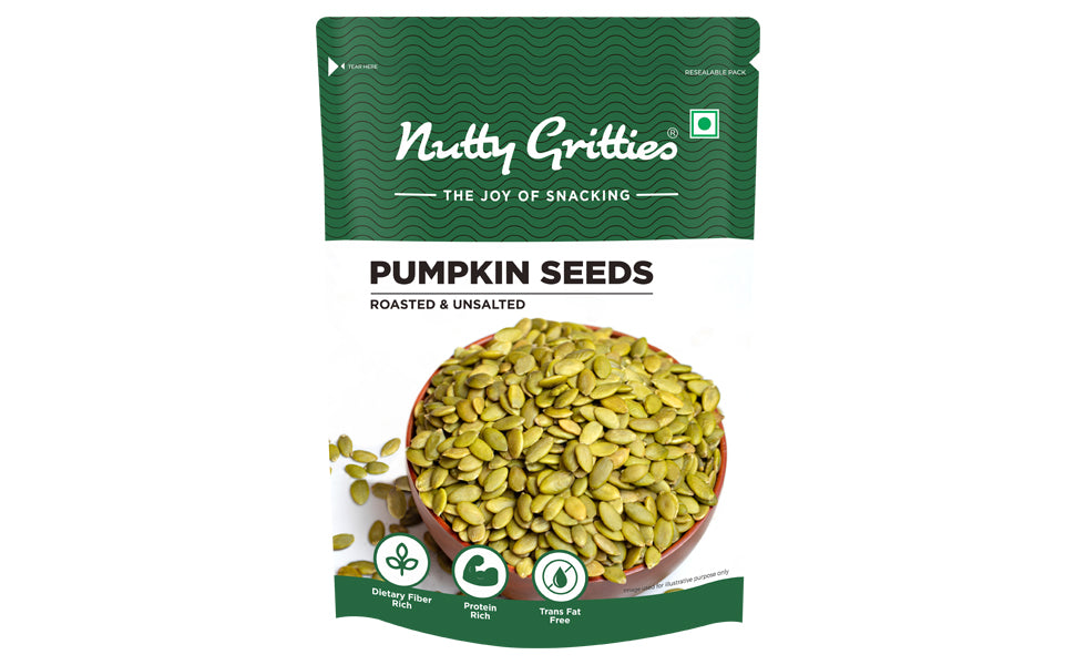 Roasted Unsalted Pumpkin Seeds - 200g