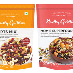 Trail Mix Combo - Sport Mix, Mom Superfood (Each Pack 200g) - 400g