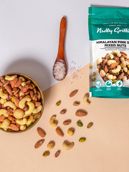 Combo Pack - Roasted Salted Nuts ( Each Pack 200g ) - 800g