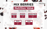 Mix Berries Dried Fruits Berry ( Pack of 2 x 50g Each ) - 100g
